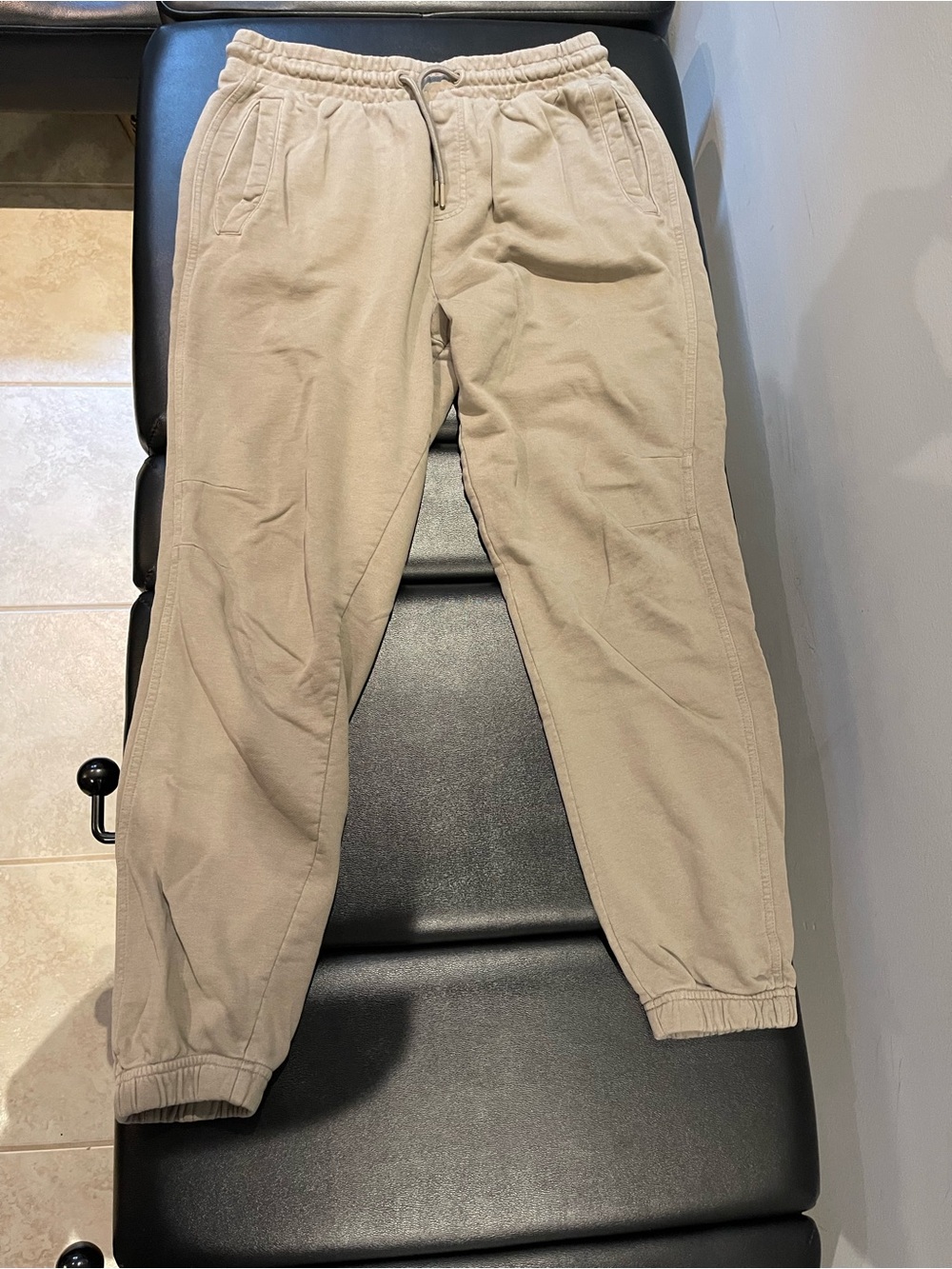 Gymshark Men's Casual Drawstring Jogger Pants - Tan
